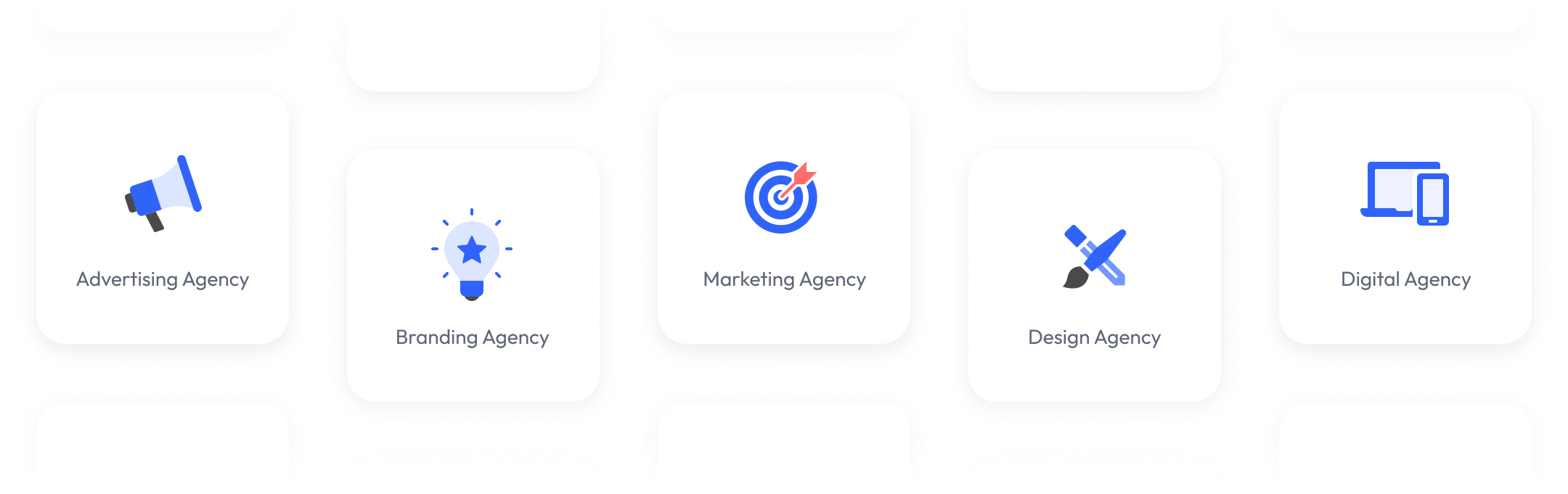 Agency solutions cards