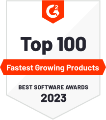 G2 Top 100 2023 award