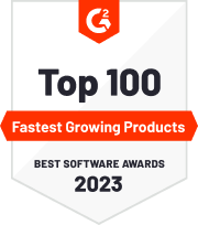 G2 Top 100 2024 award