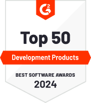 G2 Top 50 2025 award
