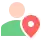 User addresses icon