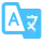 Multilingual support icon