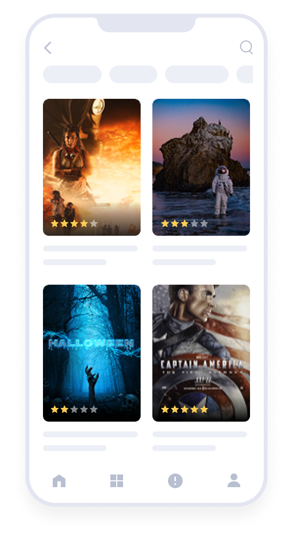 movie streaming mobile app