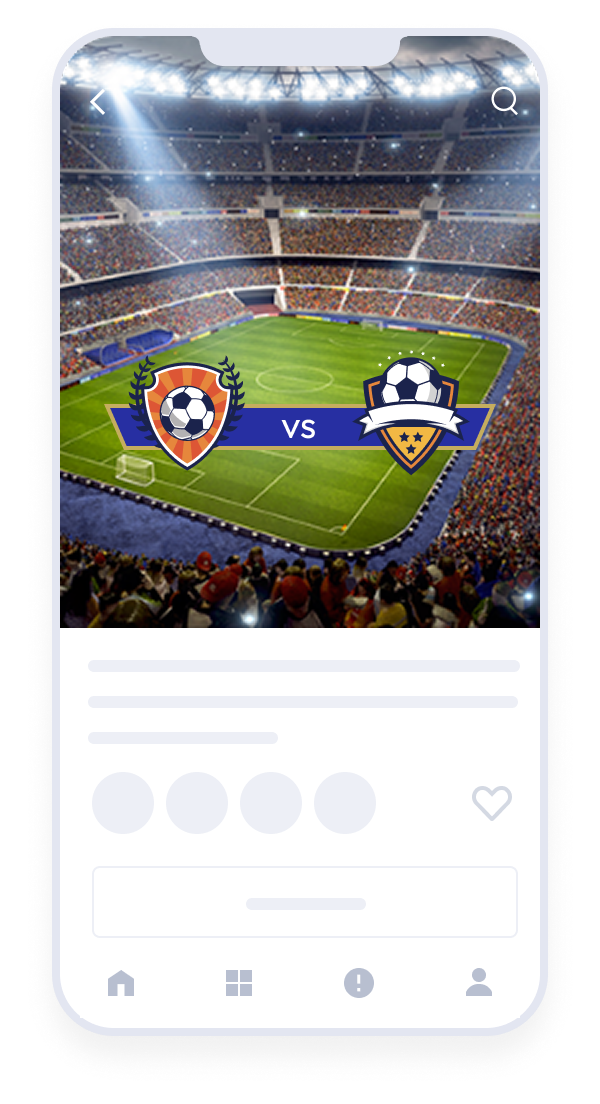 sports mobile app