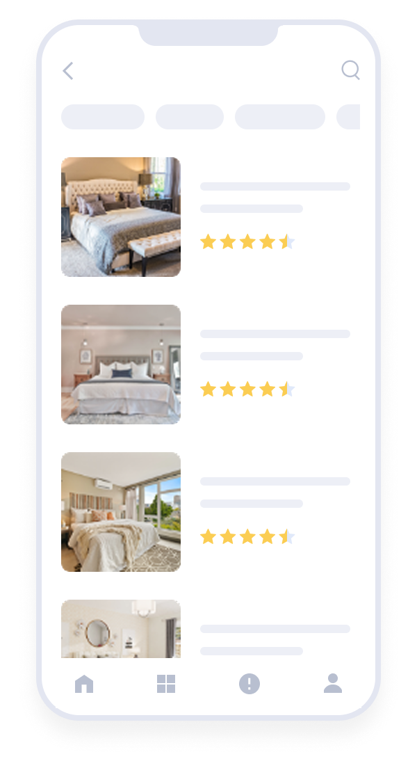 hotel booking mobile app