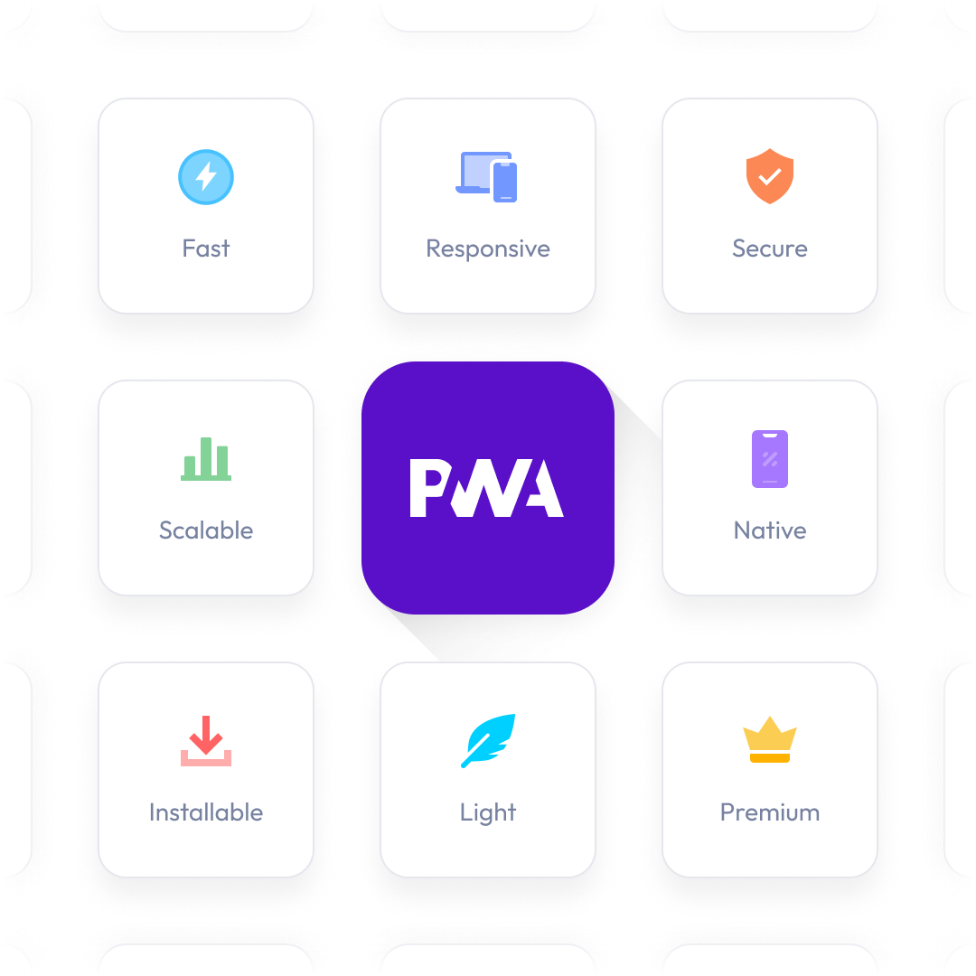 Progressive Web App preview for custom apps