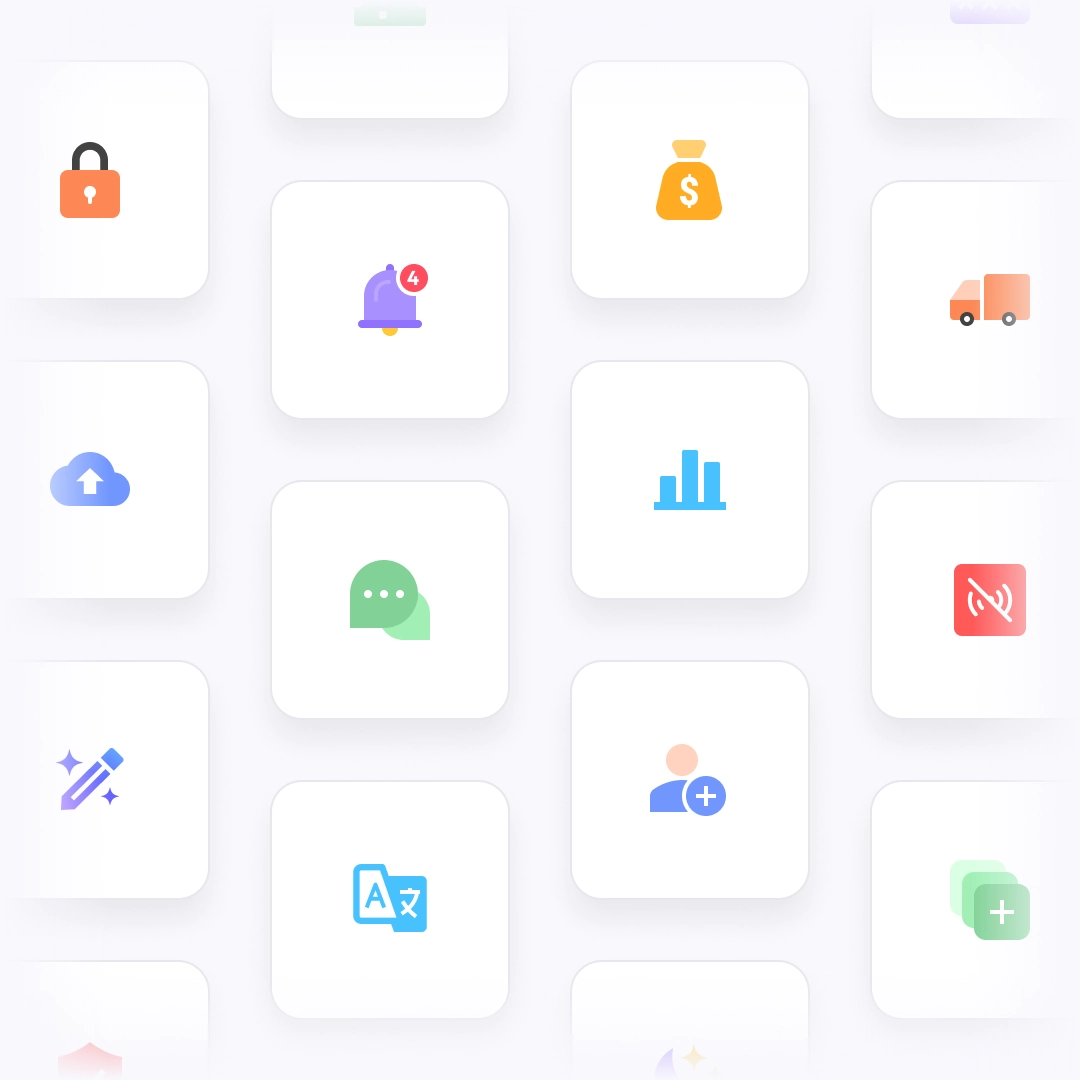 Feature tour preview for the website-to-app builder