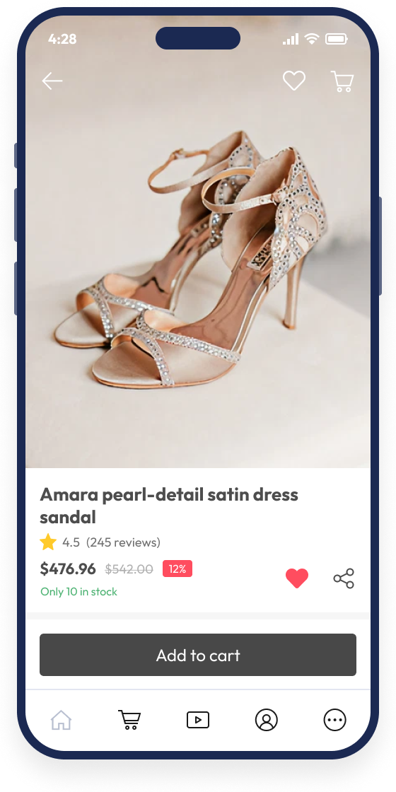 Preview of a WooCommerce mobile app walkthrough.