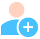 User registration sync icon