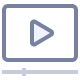 Video streaming icon